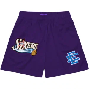 EE-Shorts Sixers Shorts Purple